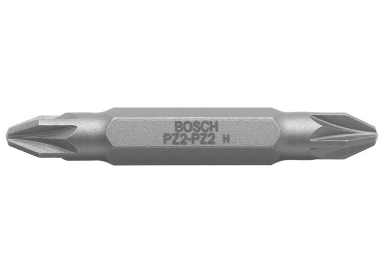 Bitset, 3-delig dubbele schroefbits PZ2, 45 mm Bosch 2607001742