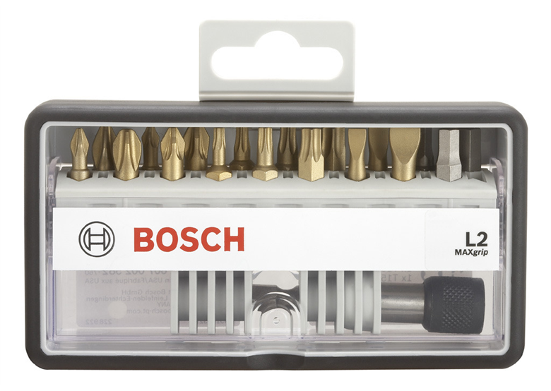 18+1-delige Robust Line bitset L Max Grip Bosch 2607002582