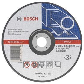 Doorslijpschijf recht Expert for Metal Bosch 2608600542