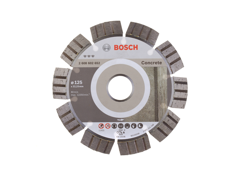 Diamantdoorslijpschijf 125mm Bosch Best for Concrete