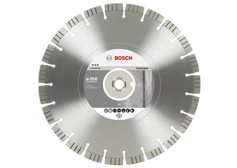 Diamantdoorslijpschijf 350mm Bosch Best for Concrete