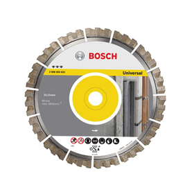 Diamantdoorslijpschijf 230mm Bosch Best for Universal