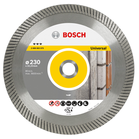 Diamantdoorslijpschijf 230mm Bosch Best for Universal Turbo