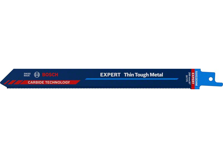 Reciprozaagblad, 1st. Bosch EXPERT Thin Tough Metal S 1022 EHM