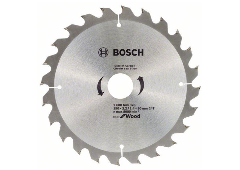 Cirkelzaagblad voor hout 160x20mm T18 Bosch Optiline ECO Wood
