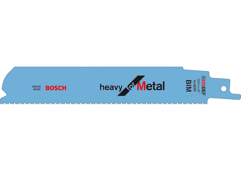 Zaagblad voor reciprozaag Bosch S 926 BEF Heavy for Metal