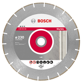 Diamantdoorslijpschijf 230mm Bosch Standard for Marble