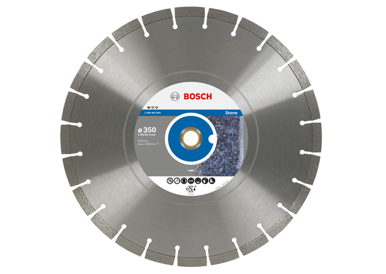 Diamantdoorslijpschijf 450mm Bosch Standard for Stone