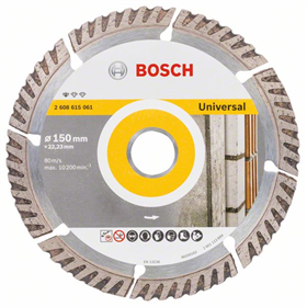 Diamantschijf 150x22.23mm Bosch Standard for Universal