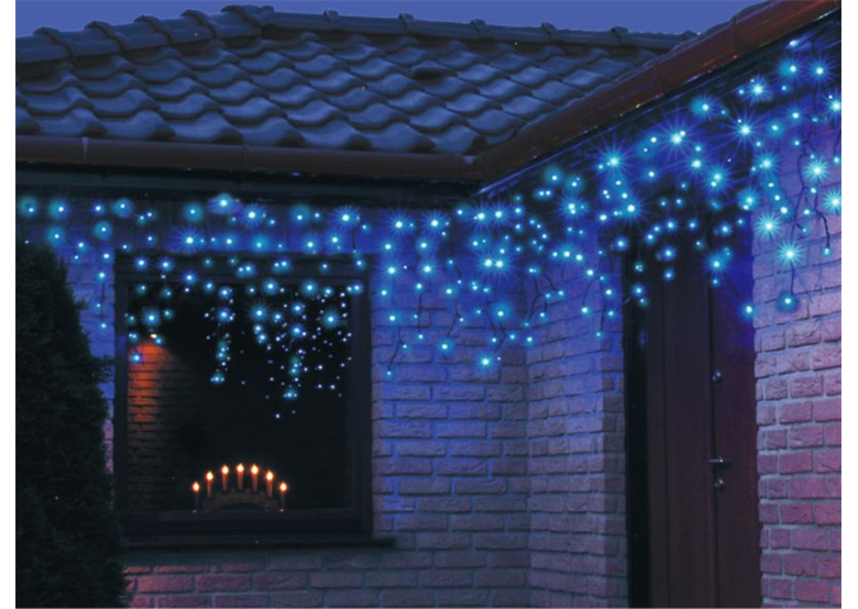 Kerstverlichting voor binnen LED ijspegels effect 100 4,8mtr Bulinex 38-666
