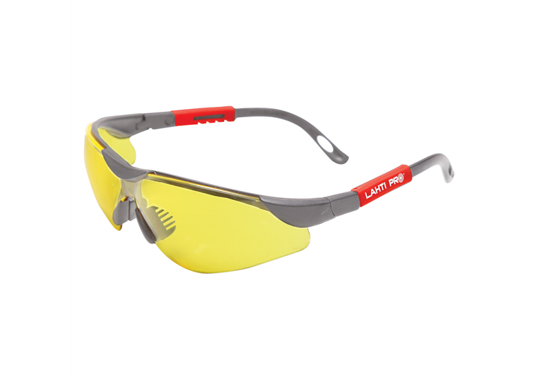 Veiligheidsbril geel verstelbaar Lahti Pro 46051