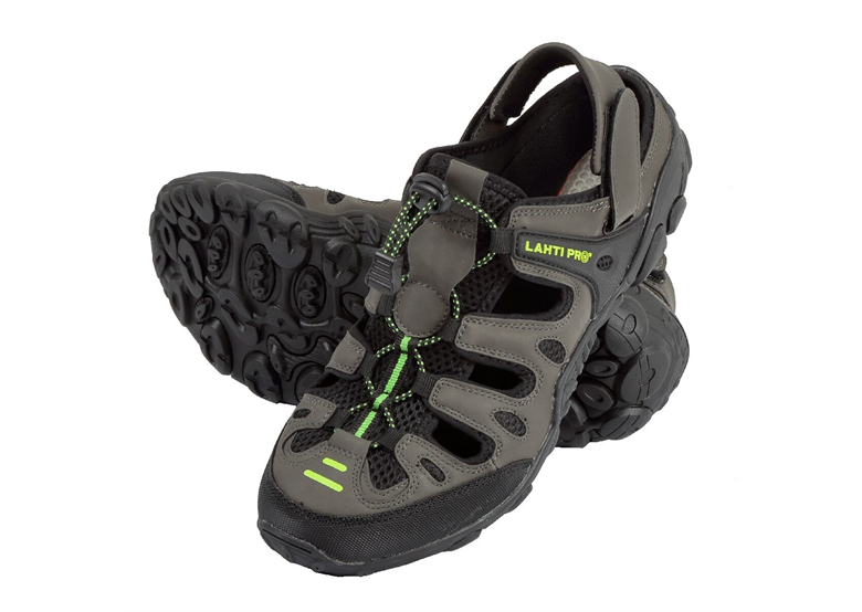 Werkschoenen sandalen, PU/mesh-stof, kaki, 43 Lahti Pro L3060743