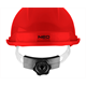 Industriële veiligheidshelm met kinband, rood Neo 97-224
