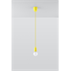 Hanglamp DIEGO 1 geel Sollux Lighting Nickel