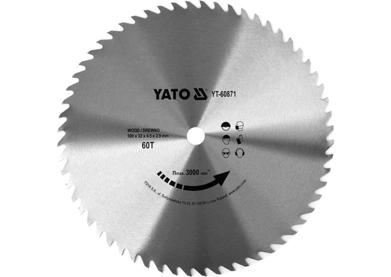 Zaagblad voor hout 500mm Yato YT-60871