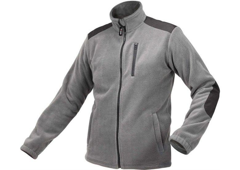 Fleece sweater grijs S Yato YT-79520