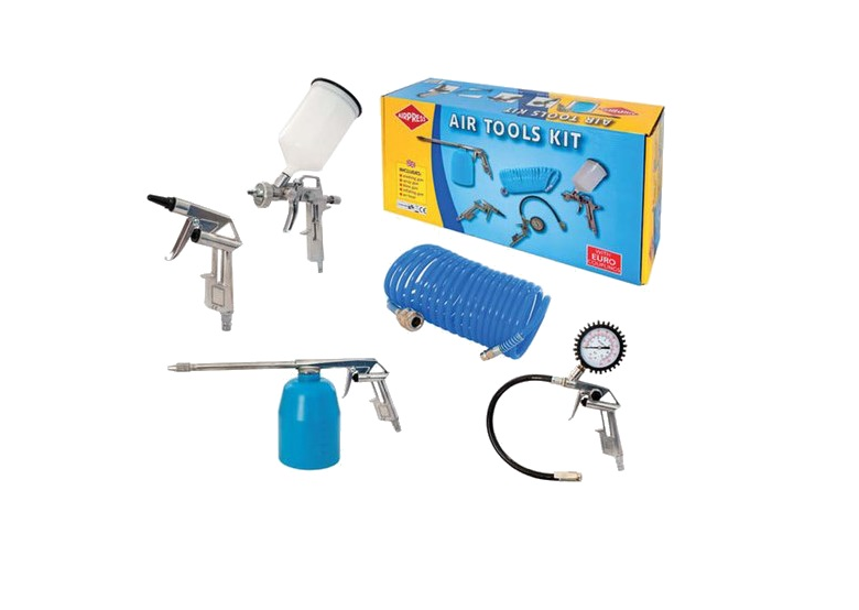 Set van pneumatische accessoires 5st. Airpress 45893