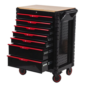 Gereedschapswagen met uitrusting, 215 stuks. Airpress 79169