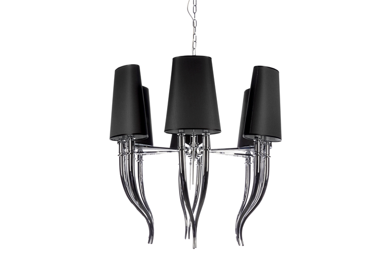 Kroonluchter  DIABLO 6 BIG Azzardo AD8074-6 BIG BK