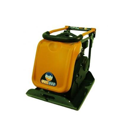 Grondverdichter/Trilplaat met mat Belle PCX 500H