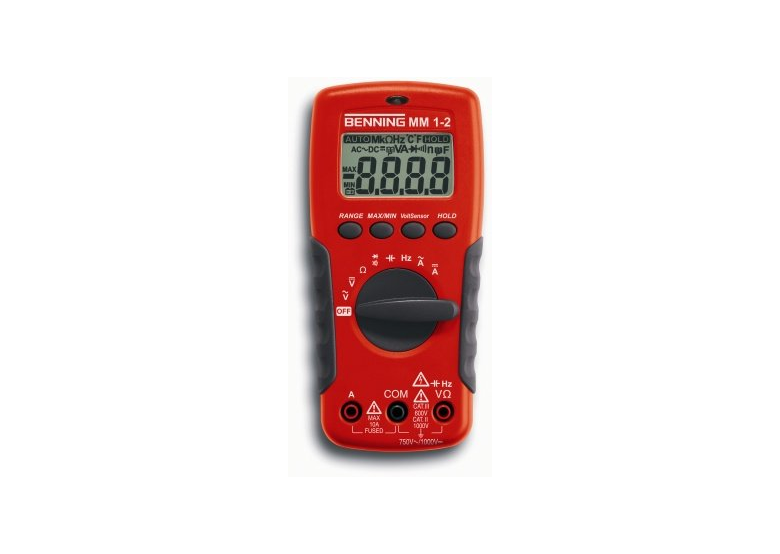 MM 1-2 Digitale Multimeter met accessoires Benning BG044082