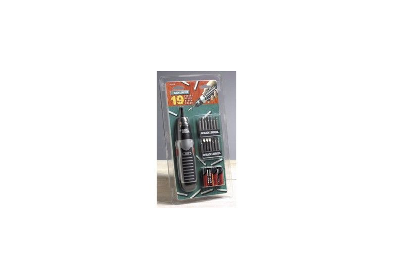 Schroevendraaierset 19-delig BlackDecker A7073