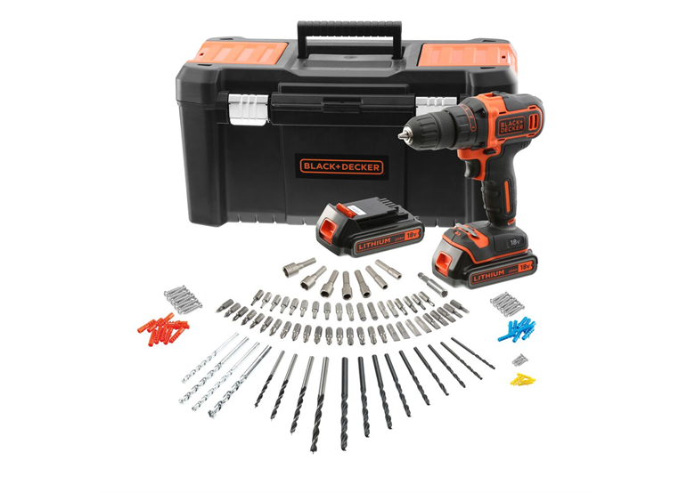 Schroefmachine BlackDecker BCK186D2KA