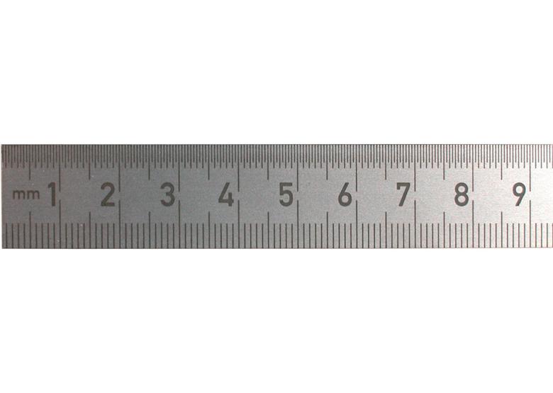 Roestvrijstalen liniaal 100 mm BMI 16-203-21