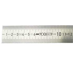 Roestvrijstalen liniaal 1000 mm BMI 16-203-30