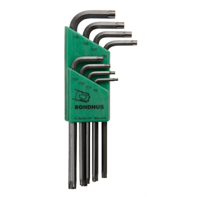 Inbussleutelset 'ster' TX9-40 (8st.) Bondhus BO31834