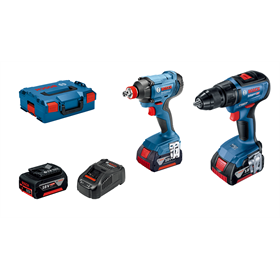 Gereedschap Set 18V Bosch 06019G5227 3x5.0Ah