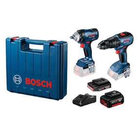 Gereedschap Set 18V Bosch 06019K0003 1x2.0, 1x5.0Ah