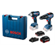 Gereedschap Set 18V Bosch 06019K0003 1x2.0, 1x5.0Ah