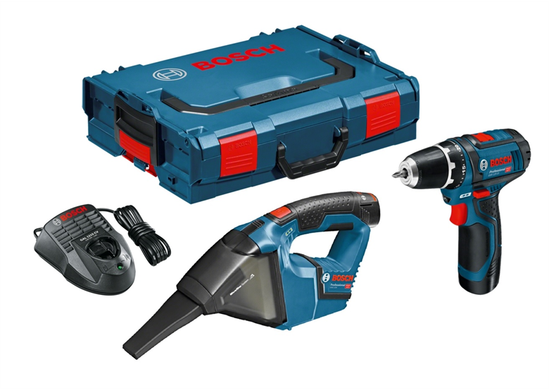 Gereedschap Set 12V Bosch 0615990GE3 2x2.0Ah