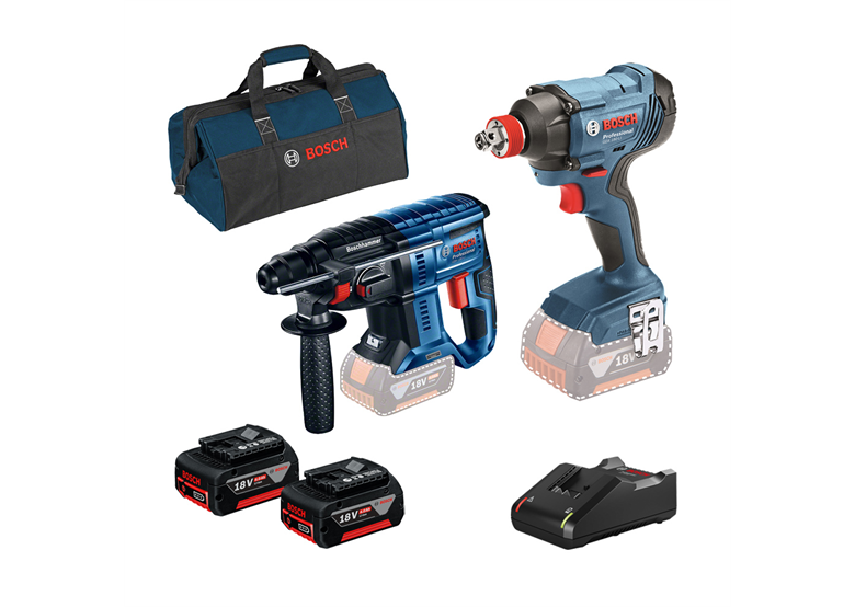 Gereedschap Set 18V Bosch 0615990M30 2x4.0Ah