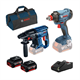 Gereedschap Set 18V Bosch 0615990M30 2x4.0Ah