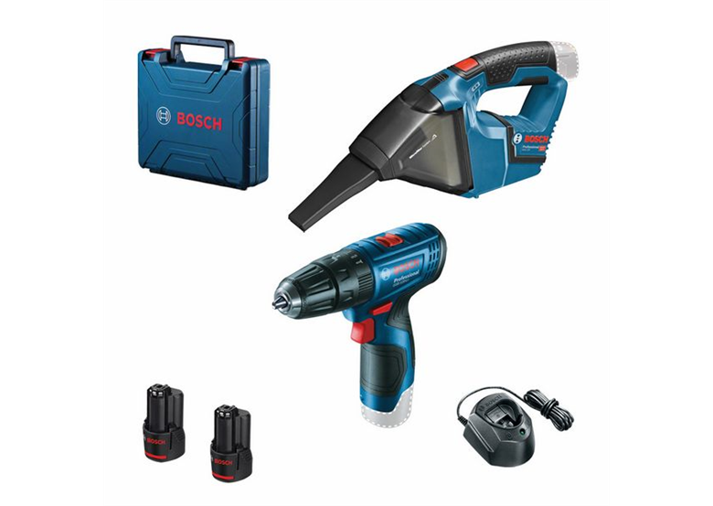 Gereedschap Set 12V Bosch 0615990M45 2x2.0Ah
