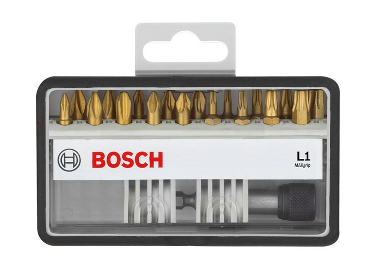 18+1-delige Robust Line bitset L Max Grip Bosch 2607002581