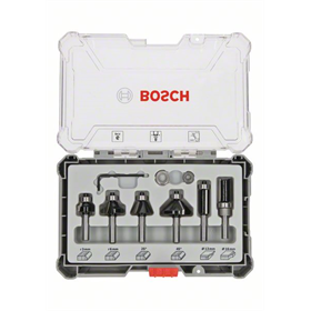 Frezenset 8mm 6-delig Bosch 2607017469