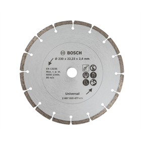 Diamantdoorslijpschijf voor bouwmateriaal 230mm Bosch 2607019477