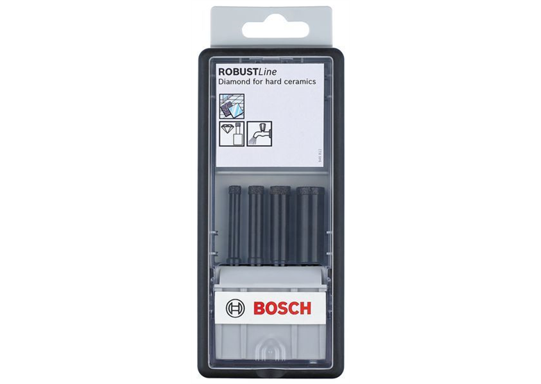 4-delige Robust Line set diamantboren voor nat boren Bosch 2607019880