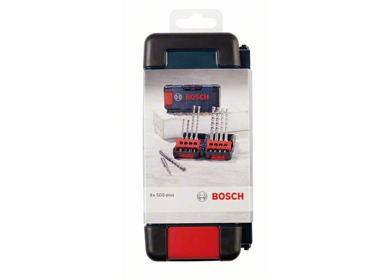 8- delige SDS plus-3 hamerboren ; 8 st Tough Box Set Bosch 2607019902