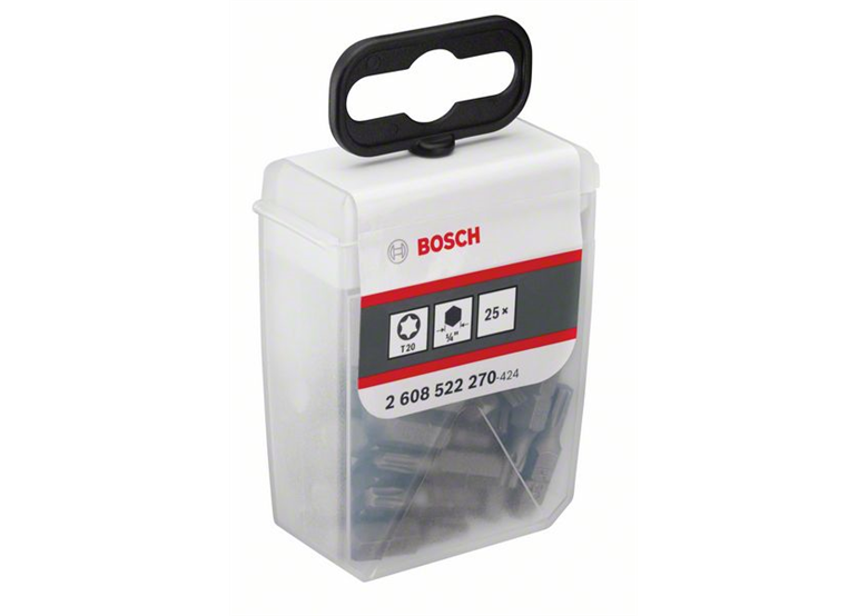 Schroefbitset Extra Hard T20, TicTac Box Bosch 2608522270