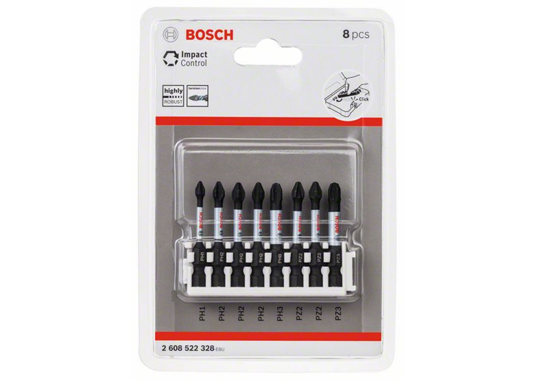 8- delige  schroefbitset   Impact Control Bosch 2608522328