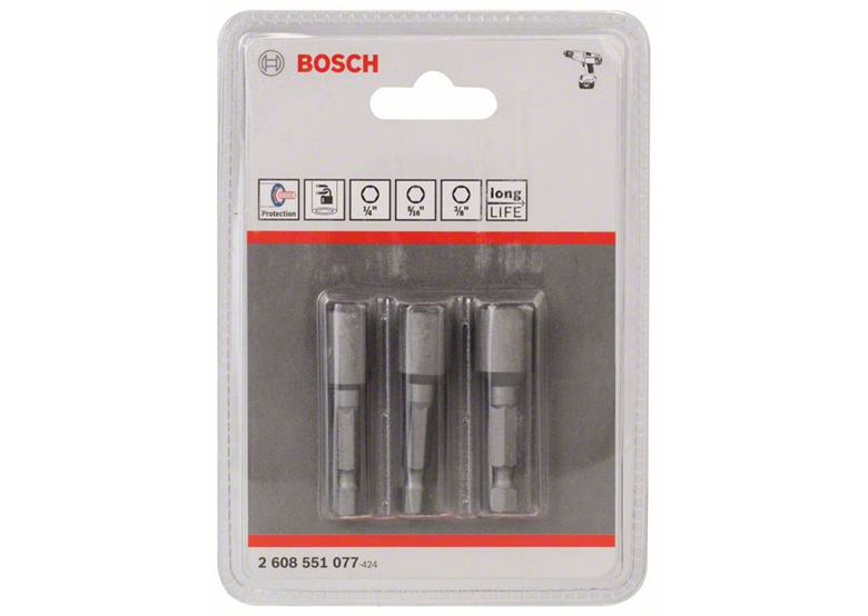 3-delig dopsleutelpack Bosch 2608551077