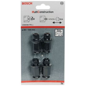 4-delige adapterset Bosch 2608584774
