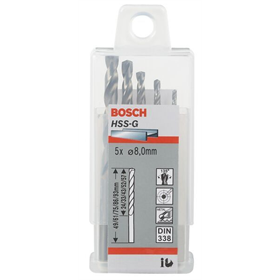 Metaalboren HSS-G, DIN 338 Bosch 2608585540