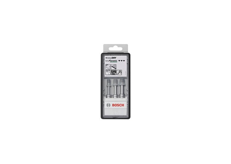 3-delige Robust Line set diamantboren voor droog boren Easy Dry Best for Ceramic Bosch 2608587145