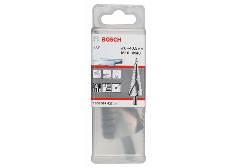 Getrapte boor HSS Bosch 2608587427