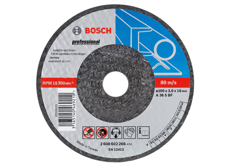 Afbraamschijf gebogen Expert for Metal Bosch 2608600218